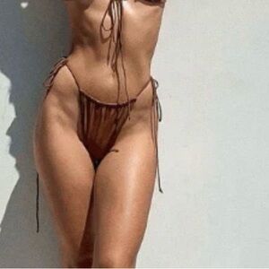 Riot Swim Bixi bottom chocolate